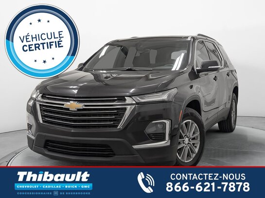 CHEVROLET TRAVERSE LT AWD 7 Places 2022 Noir