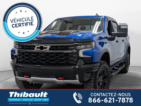 CHEVROLET 1500 4RM, CAISSE COURTE, CAB. MULTIPLAC 2023 Chevrolet Silverado 1500 ZR2 V8 6.2L 2023 Bleu