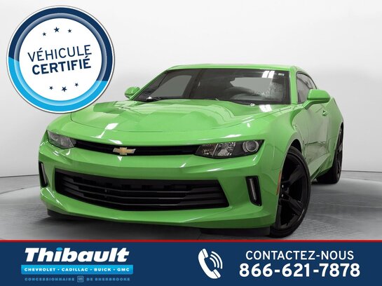 CHEVROLET CAMARO LT Moteur 2.0L Turbo Bas Kilométrage 2017 Vert
