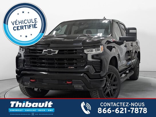 CHEVROLET Silverado 1500 LT Trail Boss Moteur 6.2L 2024 Noir