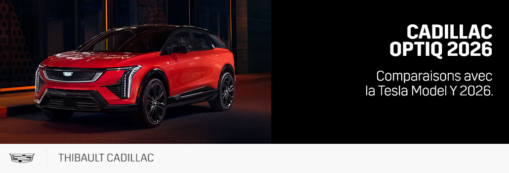 Cadillac OPTIQ 2026 vs Tesla Model Y 2026